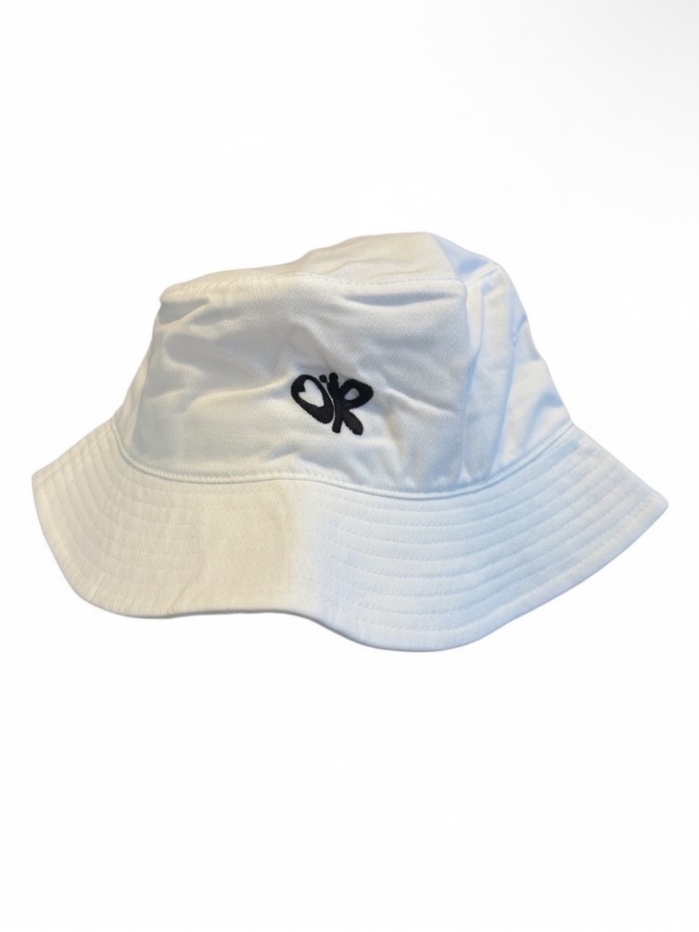 Olivia Rodrigo OR White Bucket Hat Butterfly Logo Concert Merch Sour Guts New